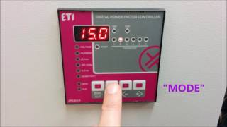 How to set up a power factor controller [upl. by Dajma568]