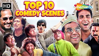 Top 10 Comedy Scenes  Best Of Comedy Scenes  धमाल लोटपोट करदेने वाली कॉमेडी  Shemaroo Comedy [upl. by Aikcin481]