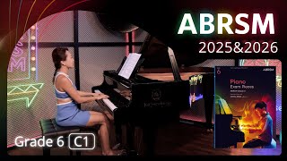 ABRSM Piano 2025  2026 Grade 6 C1 Stamping Dance No 128 from Mikrokosmos 青苗琴行 x 香港演藝精英協會 [upl. by Lecirg]