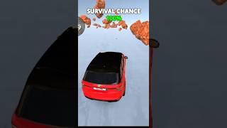 Car vs Rockfall 🪨 Survival Challenge 💯 Pt6 car vs rockfall survivalchallenge game [upl. by Montgomery580]