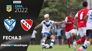 Reserva  Fecha 3 de la Copa 2022  Vélez  Independiente [upl. by Andriette470]