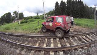 Тверская Земля 2015 Porco Rosso Team ЖД переезд [upl. by Absalom]