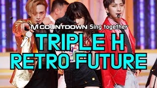 MCD Sing Together TripleH  RETRO FUTURE Karaoke ver [upl. by Ecinereb734]