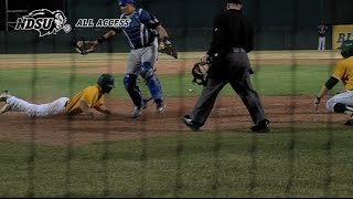 NDSU Baseball Rallies to beat Fort Wayne 64 [upl. by Htiel858]