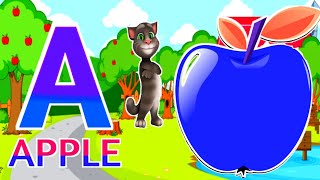 Phonics Song 2 with TWO Words in 3DA For Airplane  ABC Alphabet Songs with Sounds for Children [upl. by Ranson]