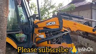 Jcb WorkingRoad levelling Peren District hillsking Casejcb770 jcbroadleviling ruraljcb [upl. by Trebla]