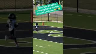 “Do ya dance boy” 🤣 youthfootball football touchdown touchdowncelebration cheer youth nfl [upl. by Maloy]