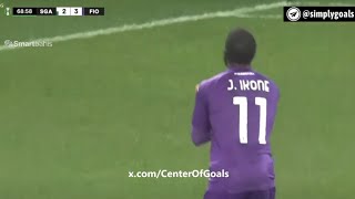 Jonathan Ikone Goal St Gallen vs Fiorentina 23 All Goals and Extended Highlights [upl. by Thilde]