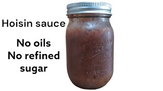 Hoisin sauce  vegan no oils amp no refined sugars [upl. by Beedon]