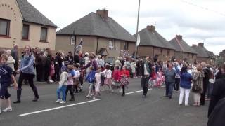 Boness Fair 2013  Procession [upl. by Barmen]