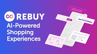 Rebuy Endtoend personalization platform for ecommerce [upl. by Asante789]