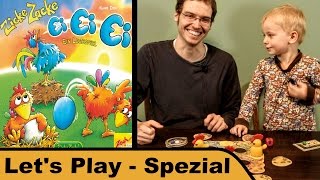 Zicke Zacke Ei Ei Ei  Spiel  Kinderspiel  Lets Play Spezial mit Sohn [upl. by Ahseirej]