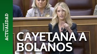 El vídeo de Cayetana a Bolaños en junio que recupera ahora en Twitter [upl. by Asilec]