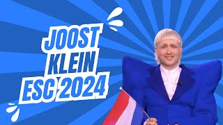 Joost Klein being an ICON for 8 minutes Eurovision compilation [upl. by Dumah]