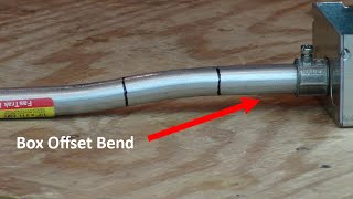 How To Make A Box Offset Bend [upl. by Ayoras]