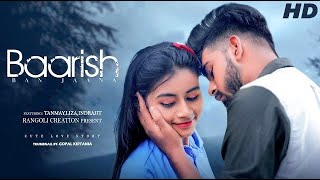 baarish  Love story Video  ft  Sourav amp Barsha  New Hindi Song  SK Creation Crew [upl. by Helene16]