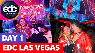 EDC LAS VEGAS 2021  CAMP EDC Vlog VIP Experience amp Insomniac Passport [upl. by Ecnerol393]