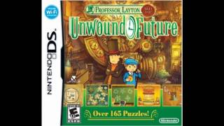 Professor Layton music Professor Layton and the Unwound Future theme Live ver [upl. by Ahsiekan]