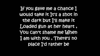 No place Id rather be lyrics HD [upl. by Nolyaj998]