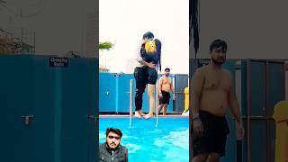 Swimming pool love swiming funny pool couplegoals dance sanaya swimming romance praank vn [upl. by Yrocej432]