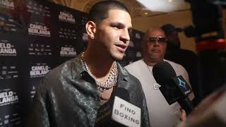 PEOPLE HATE ME BECAUSE I AM PUERTO RICAN EDGAR BERLANGA SLAMS MEXICAN CANELO ÁLVAREZ [upl. by Camilo]