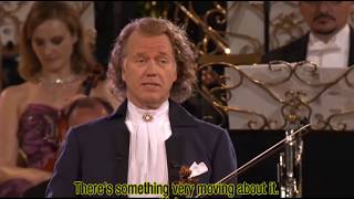 Andre Rieu Silenzio by Roger Diederen with lyrics [upl. by Oiliduab]