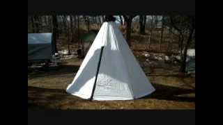 DIY TYVEK TENT PART 1 [upl. by Carlyn]