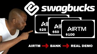 How to Redeem AirTM Gift Card from Swagbucks [upl. by Anirec]