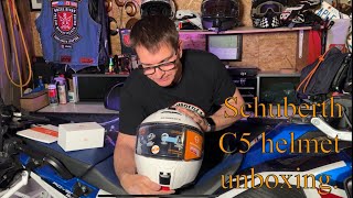 Schuberth C5 helmet unboxing [upl. by Erskine709]