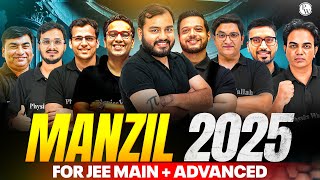 Launching MANZIL Batch for JEE 2025 Classes Starting from 9th Nov on PWJEEWallah Join on PW App🔥 [upl. by Arhsub48]