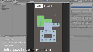 Unity puzzle game template [upl. by Luciano]