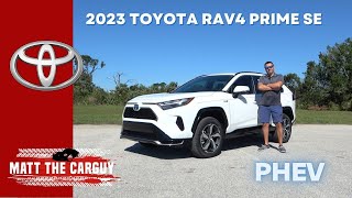 Is the 2023 Toyota Rav4 Prime SE PHEV worth the price Full review and test drive [upl. by Selhorst]