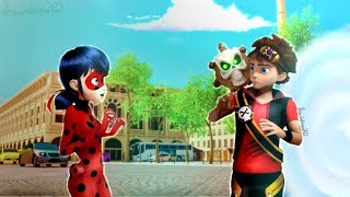 Miraculous Ladybug Speededit Crossover Ladybug Meets Zak Storm [upl. by Lebiram]