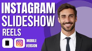 How to Post a Slideshow Reel on Instagram carousel tutorial [upl. by Ecnarrat969]