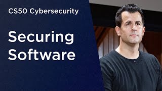 CS50 Cybersecurity  Lecture 3  Securing Software [upl. by Lewes]