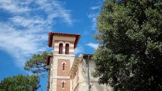 Cloches  Eglise Notre Dame des Passes  Le Moulleau  Arcachon 33 [upl. by Teresita]