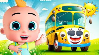 Wheels on the Bus  Baby songs  Nursery Rhymes amp Kids Songs [upl. by Aekahs]