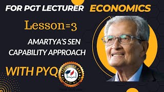 Amartya Sen  Capability Approach  Lesson 3  By Renu Maam [upl. by Anitsyrhk]