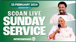 THE SCOAN SUNDAY LIVE SERVICE BROADCAST  25022024 tbjoshua emmanueltv scoan [upl. by Amikahs]