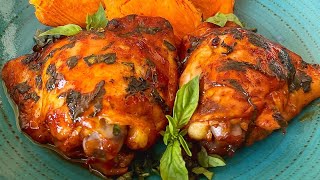 Receta de pollo al horno con salsa de tomate [upl. by Salita]