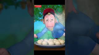 Bandar Mama Pahan Pajama  Hindi Rhymes amp Cartoon Videos  Infobells [upl. by Bakki]