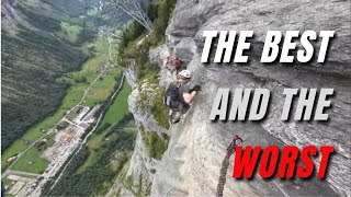 MURREN VIA FERRATA  2024  Switzerlands BEST and WORST [upl. by Sibeal]