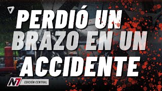 Un joven perdió un brazo en un grave accidente en Luján de Cuyo [upl. by Junieta]