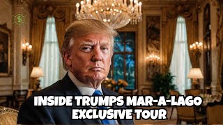 Touring Trumps Luxurious MaraLago Estate  Celebrity Homes Tour [upl. by Nicolette]