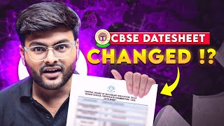 Date Sheet Cancel ho gyi  Important Video For Class 10 and Class 12 Students boardexam2025 [upl. by Ainegue]