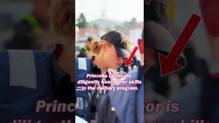 Princess Leonor is performing her Military training with full dedication shorts viralvideo spain [upl. by Marni930]