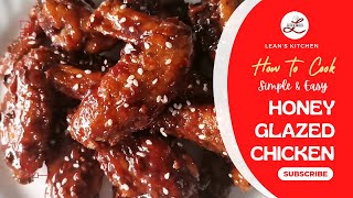 HONEY GLAZED CHICKEN  BEST CHICKEN WINGS RECIPE  QUICK AND EASY RECIPE [upl. by Whitehouse161]