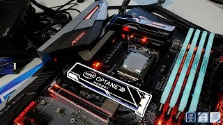 Intel OPTANE  die Lösung für mein VideoSchnittSystem feat GIGABYTE Z370 AORUS Gaming 7OP [upl. by Assirat]