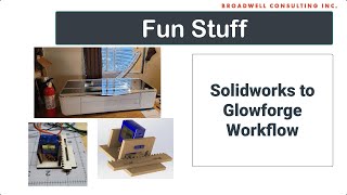 Solidworks to Glowforge Workflow  sldprt to dxf to svg [upl. by Thorn]