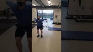 CMJ to lateral jump and single leg land [upl. by Klemperer]